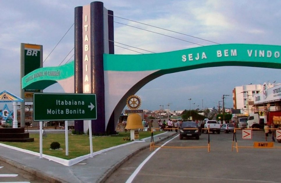 ITABAIANA ENTRADA DA CIDADE
