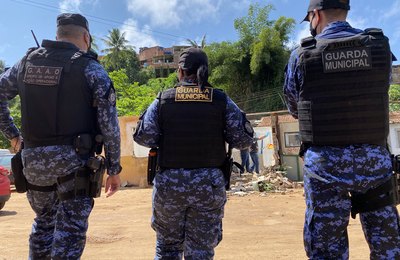 Guarda Municipal garante segurança de todos em ações da Prefeitura de Maceió