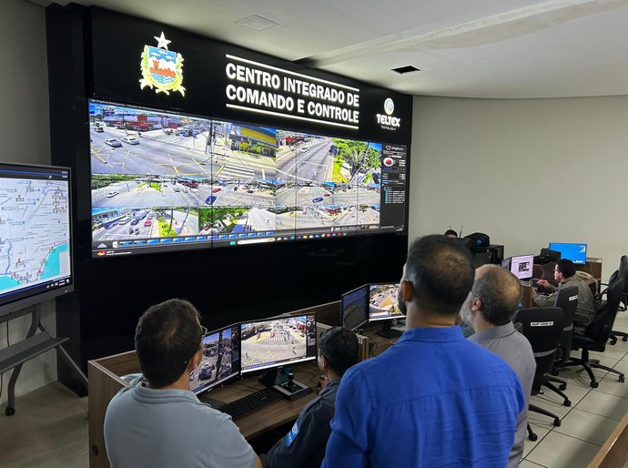Sistema de videomonitoramento da SSP atrai técnicos do governo de Rondônia