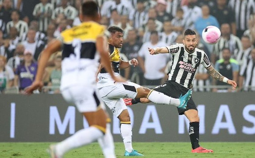 Botafogo faz nos acréscimos, cede empate ao Criciúma e pode ver Palmeiras colar no Brasileirão