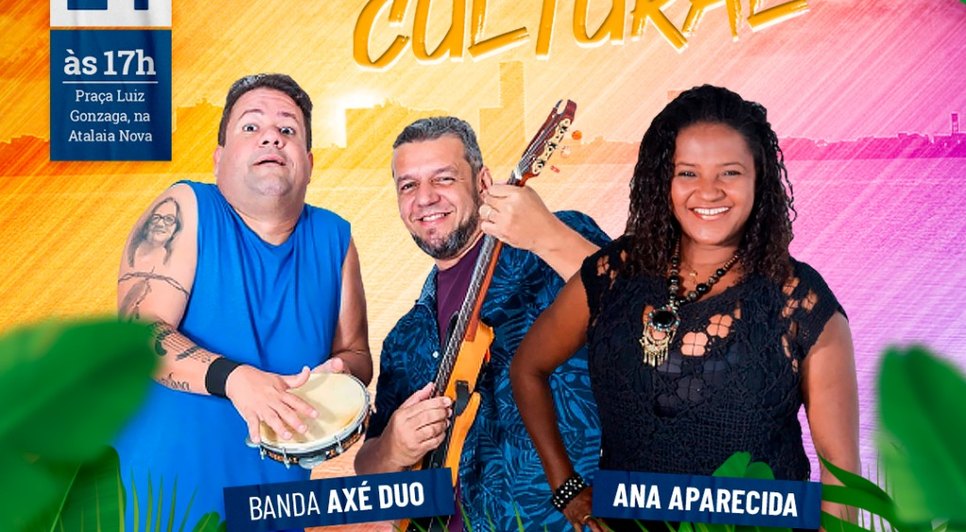 Projeto cultural promove apresentações artísticas na Barra dos Coqueiros neste sábado