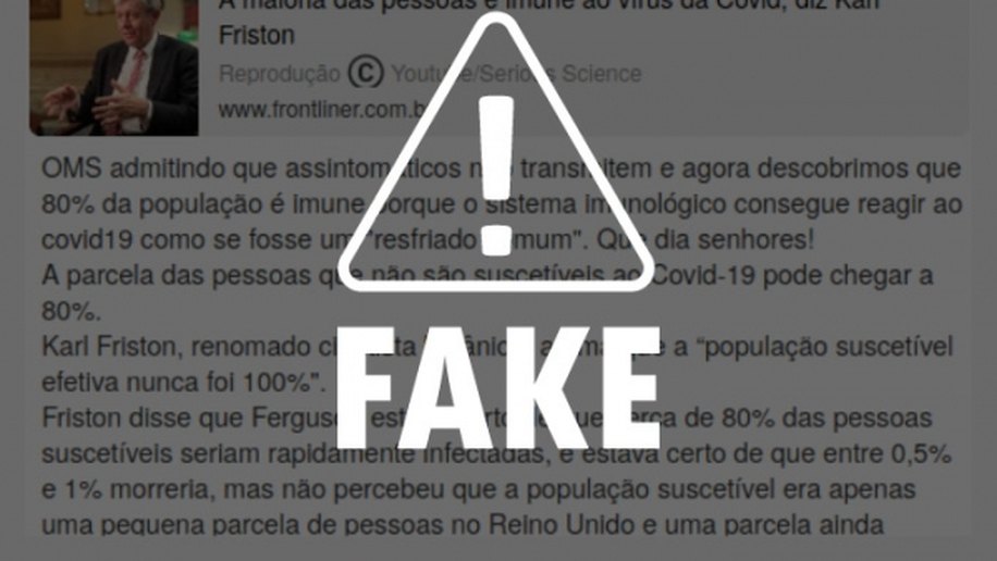 É falso que pessoas assintomáticas não transmitem o coronavírus
