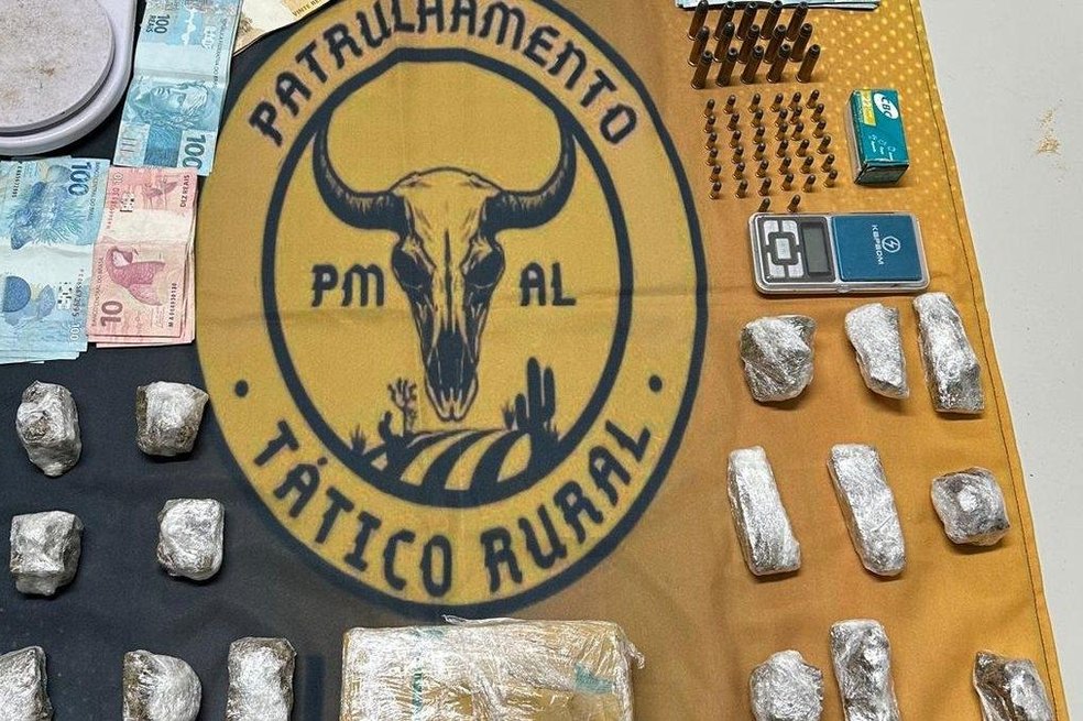 Duas mulheres são presas por tráfico de drogas em Palmeira dos Índios e Santana do Ipanema