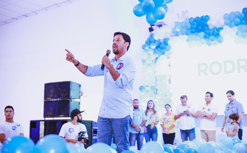 Em evento com apoiadores, Rodrigo reforça que Alagoas pode ter primeiro governador nascido em Arapiraca