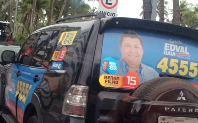 Líder do governo na ALE é acusado de utilizar em campanha “carro de estouro”