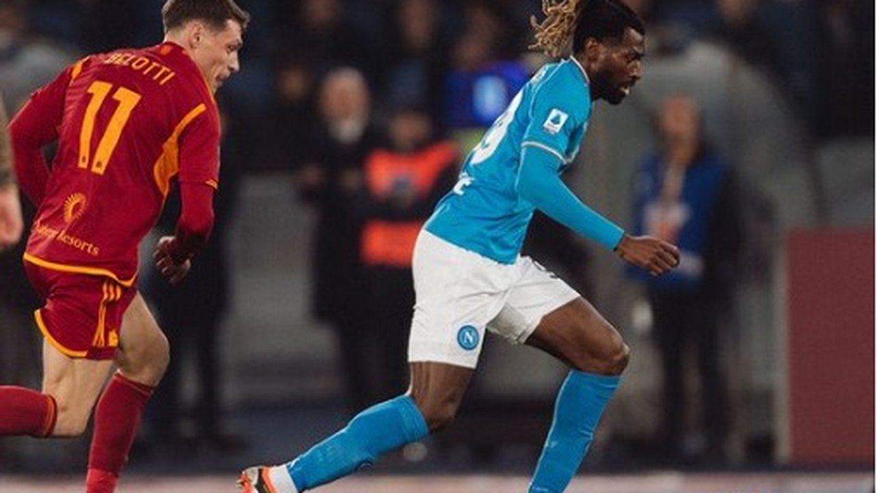 Roma derrota Napoli no Italiano em duelo com 12 cartões amarelos e dois vermelhos