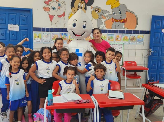 Saúde intensifica vacinação nas escolas para atualização do calendário vacinal