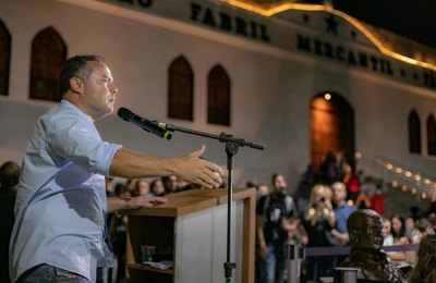 Governador participa do lançamento Shopping da Vila em Delmiro Gouveia