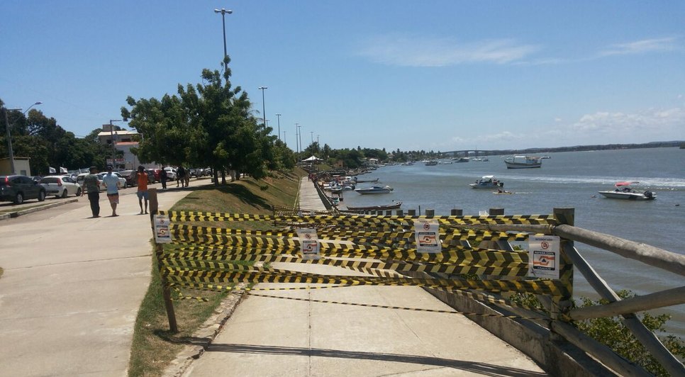 interdição ponte