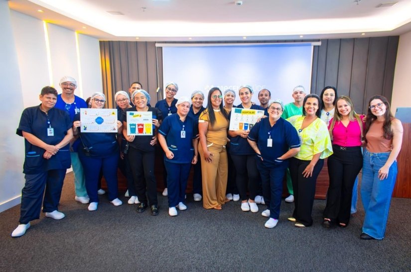 Capacitação reforça papel essencial da higienização na segurança do paciente no Hospital da Cidade