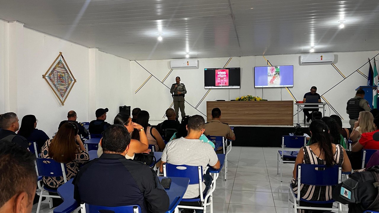 Segurança Pública encerra campanha pelo fim da violência de gênero com palestras em São Miguel dos Campos