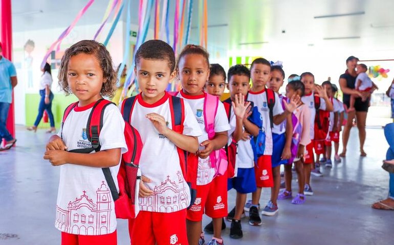 Mais de 180 crianças iniciam ano letivo na Creche Cria de Marechal Deodoro