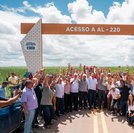 Governo de Alagoas entrega estrada que liga povoados em Junqueiro à BR-101