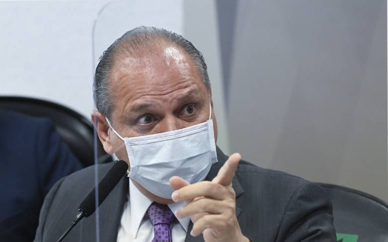 Após Ricardo Barros atacar CPI, senadores reagem e Aziz suspende reunião