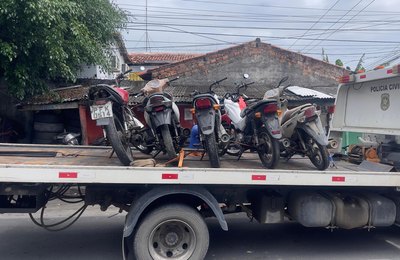 PM flagra desmanche de veículos durante ocorrência de furto no Feitosa