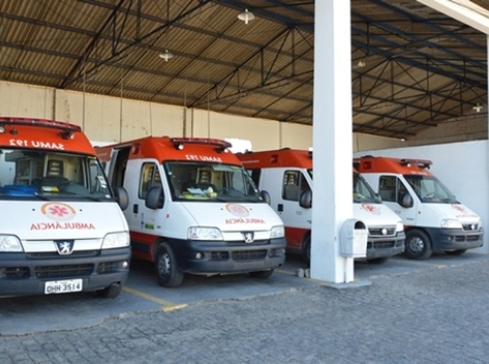 10 novas viaturas do Samu serão enviadas pelo Ministério da Saúde