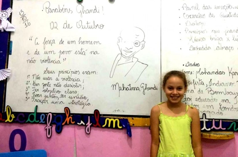 Arapiraca estimula os princípios da 'Não Violência' entre crianças e educadores