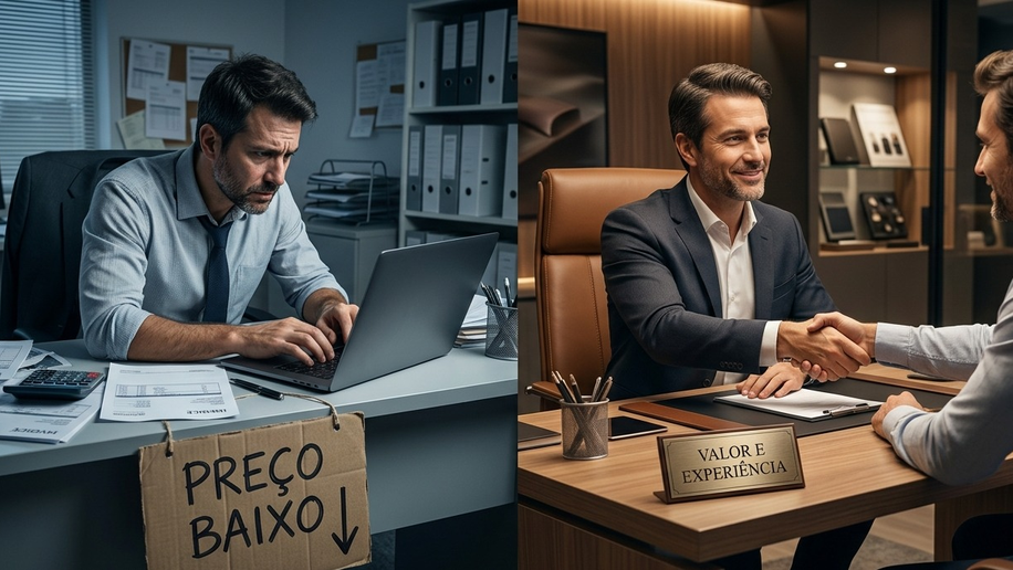 A falsa competitividade do preço baixo: quando competir por preço começa a destruir o lucro da empresa