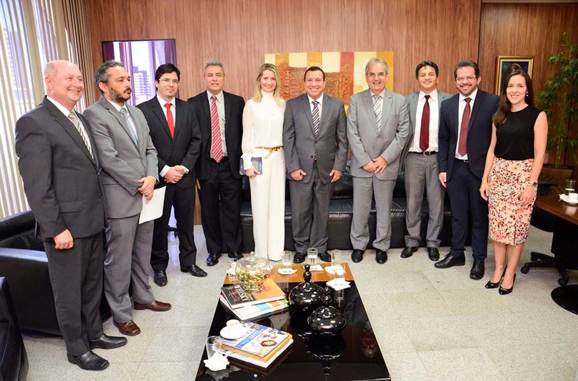 Ministro do TCU e o presidente da Atricon visitaram o TCE/AL