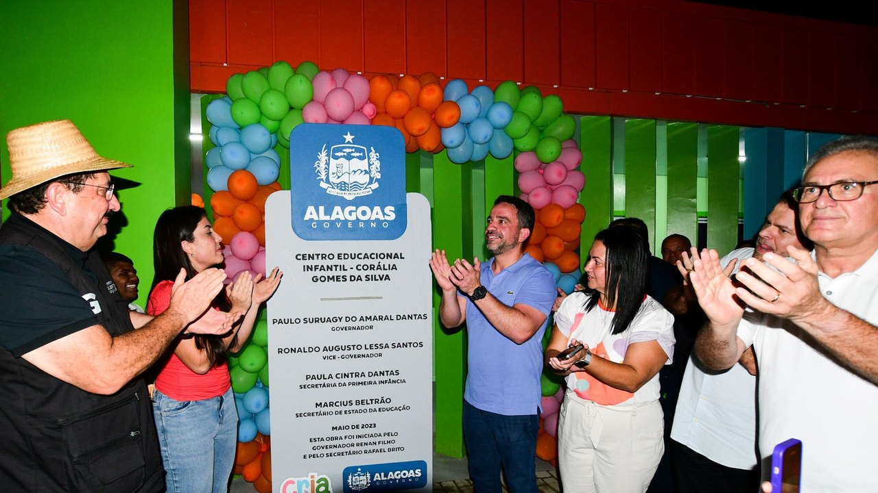 Governador entrega em Rio Largo 38° Creche Cria do estado
