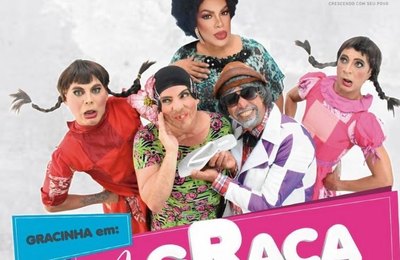 Theatro Sete de Setembro é palco de espetáculo de humor ‘A Graça Borralheira’ neste sábado (05)