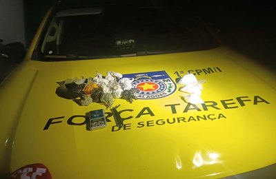 Polícia Militar apreende revólver e cerca de um quilo de entorpecentes no Agreste alagoano