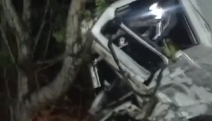 Acidente deixa motorista ferido em Pacatuba