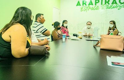 Prefeito Luciano recebe ambulantes e debate projetos com a categoria