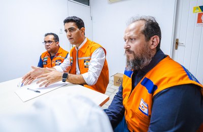 Prefeito JHC segue acompanhando de forma permanente situação de iminente colapso em Maceió