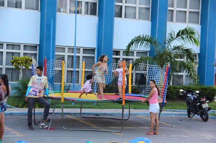 Projeto Lazer na Praça leva diversão para comunidade pilarense