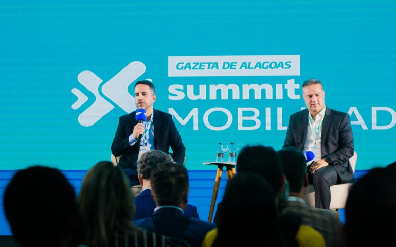 Paulo Dantas e Renan Filho falam de investimentos em mobilidade durante o Gazeta Summit