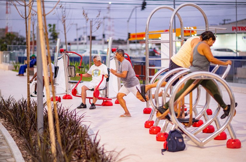 Espaços revitalizados transformam rotina e fortalecem saúde mental de idosos em Maceió