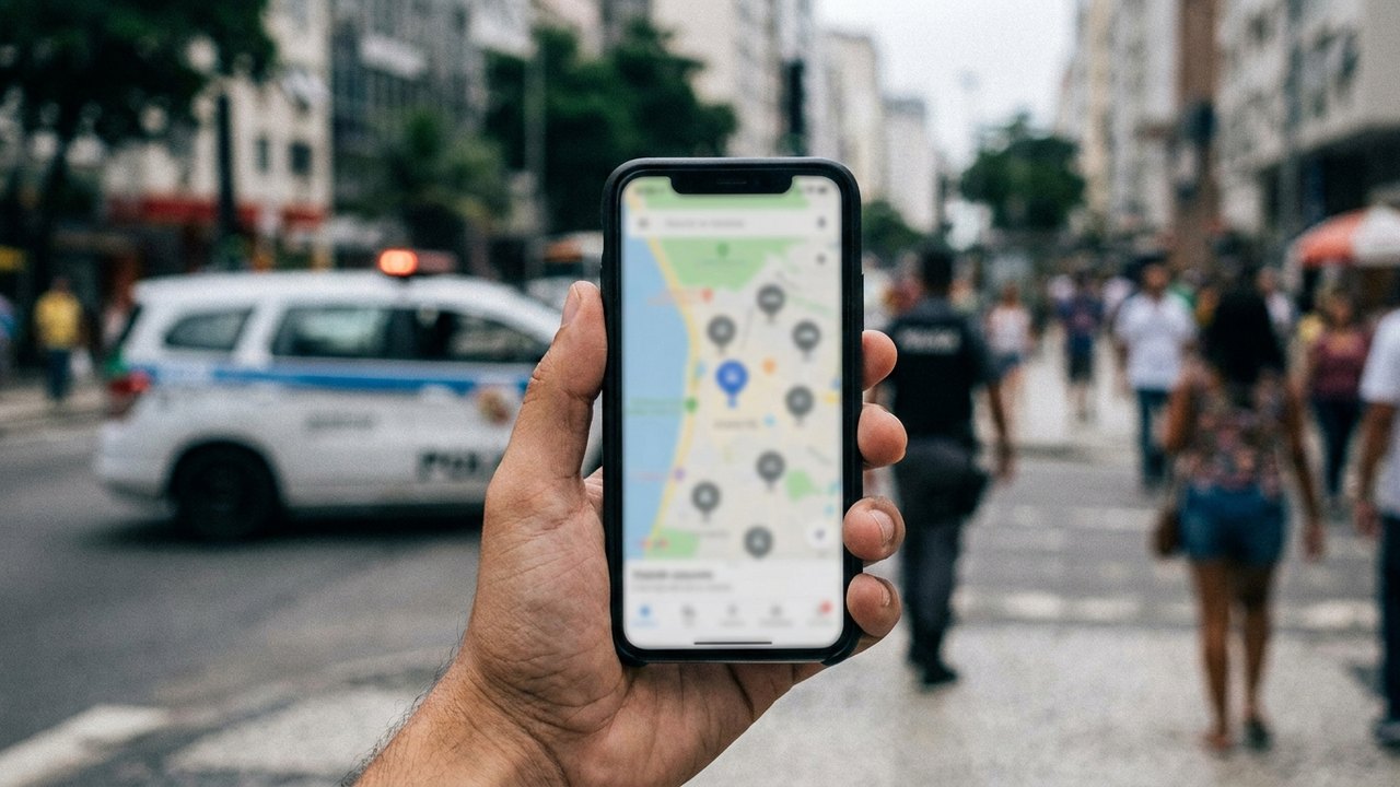 Aplicativo terá botão de emergência conectado ao 190 e mapa de ocorrências no Rio