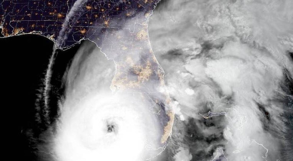 furacao-ian-28092022092805792 / Foto: HANDOUT / NOAA/GOES / AFP