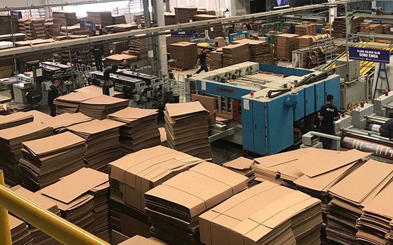 Expedição de caixas e papelão ondulado avançou 3,9% em outubro, mostra Empapel