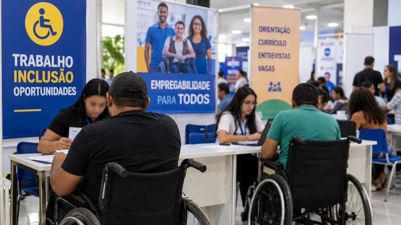 Feirão em Arapiraca reúne entrevistas de emprego e orientação para pessoas com deficiência