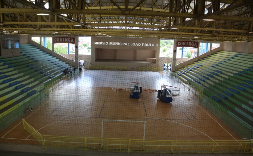 Prefeitura prepara ginásio João Paulo II para receber centro de triagem em parceria com o governo do estado