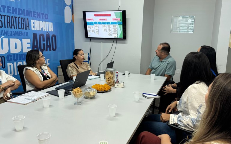 Saúde apresenta avanços de Maceió à comitiva do município de Campo Alegre