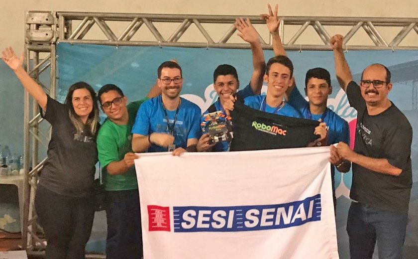 Rede Sesi/Senai brilha na fase estadual da Olimpíada Brasileira de Robótica