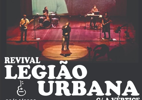 Banda Vértice toca Legião Urbana em turnê para matar saudades dos fãs em Alagoas