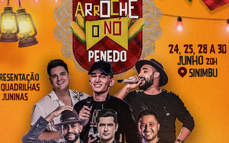 Prefeito Ronaldo Lopes retoma festas juninas em Penedo com grande programação, confira