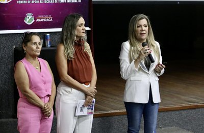 Delegadas realizam palestra sobre enfrentamento à violência doméstica, em Arapiraca