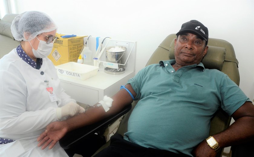 Hemoal tem estoque crítico e abre para doação de sangue no Feriadão do Dia do Trabalhador