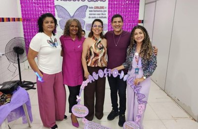 Servidoras da Semdes são beneficiadas com atividades de autocuidado no Agosto Lilás