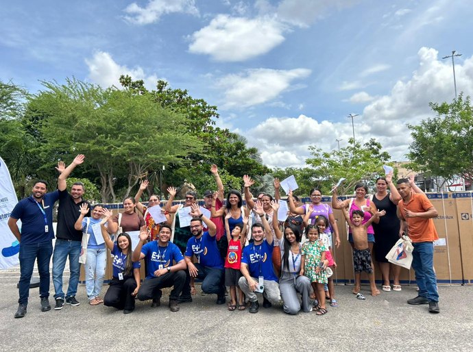 Alegria e felicidade marcam encerramento do mutirão Pelo Cliente Todo Dia da Equatorial Alagoas em Arapiraca