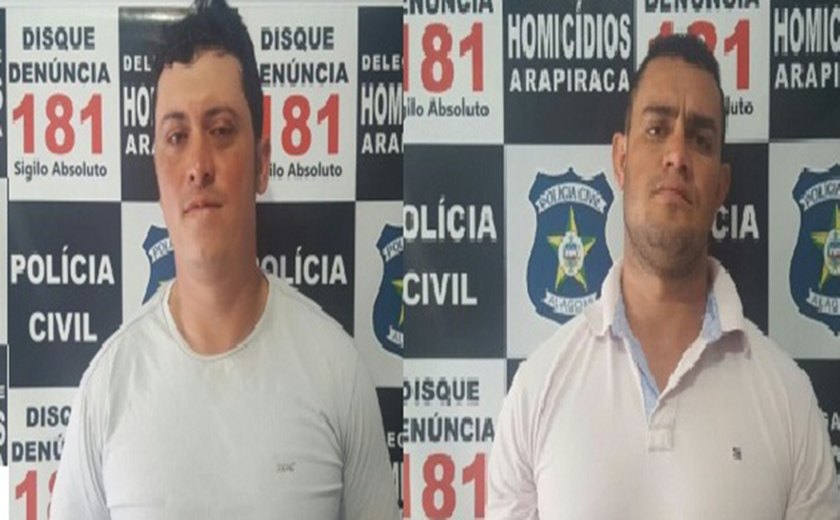 Polícia prende seguranças municipais acusados de homicídio em Arapiraca