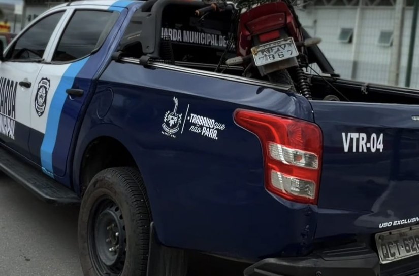 Guarda Municipal de Delmiro recupera moto com registro de furto