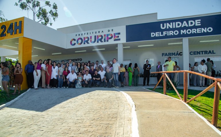 Coruripe inaugura Unidade de Saúde 24h Delfiro Moreno: um marco histórico para a saúde de Pindorama e região
