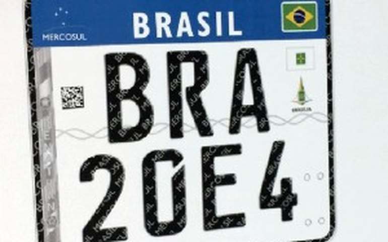 Veículos terão novo modelo de emplacamento a partir de 2016