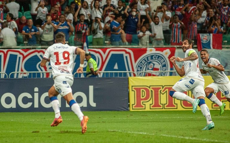 Bahia empata com o Guarani na Fonte Nova lotada e adia acesso na Série B